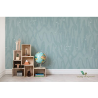 Fototapeta Rebel Walls R14094 Pulse Of Passion Mint
