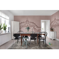 Fototapeta Rebel Walls R15483 Stucco Gloria Dusty Pink
