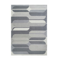Dywan Geometryczny Andre Grey Carpet Decor Magic Home