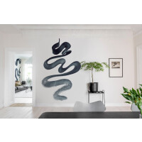 Fototapeta abstrakcyjna Rebel Walls R18411 Stroke Ink Simplicity