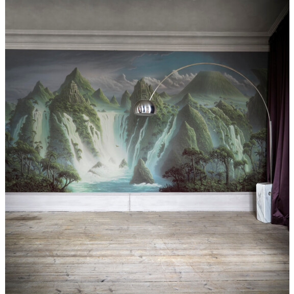 Fototapeta górski krajobraz Rebel Walls R17351 Fantasy World Scenery