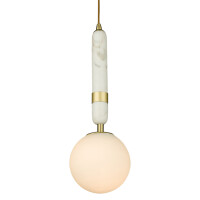 Minimalistyczna lampa wisząca La Spezia P01329BR Cosmo Light