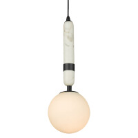 Minimalistyczna lampa wisząca La Spezia P01336BK Cosmo Light