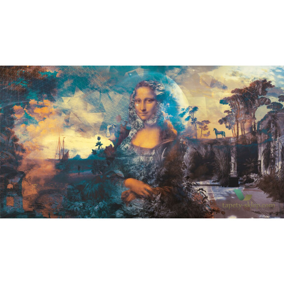 Tapeta Muance MU12061 Dining With Mona II Cobalt