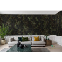 Fototapeta R17181 Hexagon Leaves Rebel Walls