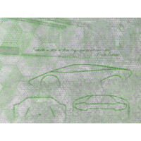 Mural heksagony i pojazdy Zambaiti Parati Z90058 Automobili Lamborghini 2