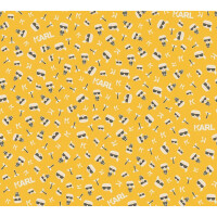 Tapeta Ikonik żółta 37843-4 Karl Lagerfeld