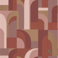 Tapeta geometryczna w stylu Art Deco Caselio LBY 102084045 Doors Labyrinth