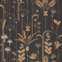 Tapeta roślinna w stylu Art-deco Caselio LBY 102099020 Ephemeral Labyrinth