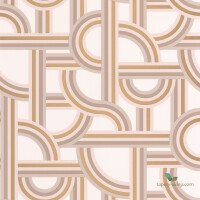 Tapeta w stylu Art Deco Caselio LBY 102121020 Impass Labyrinth