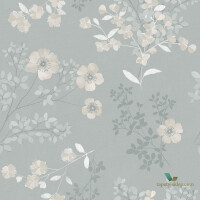 Tapeta roślinna w rustykalnym stylu Boras 7233 Prairie Rose In Bloom