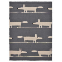 Dywan w liski Mr Fox Charcoal 425305