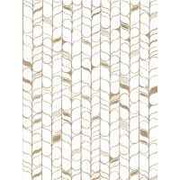 Tapeta metalizowana biało-złota York Wallcoverings OS4201 Perfect Petals Candice Olson Modern Nature 2