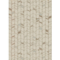 Tapeta metalizowana beżowo złota York Wallcoverings OS4206 Perfect Petals Candice Olson Modern Nature 2