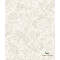 Tapeta botaniczna Casadeco DELY 85361274 Feather Delicacy