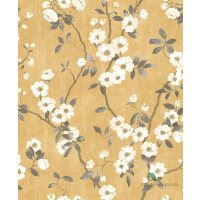 Tapeta w kwiatki Casadeco DELY 85392403 Spring Flower Delicacy