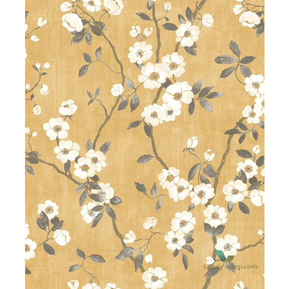 Tapeta w kwiatki Casadeco DELY 85392403 Spring Flower Delicacy