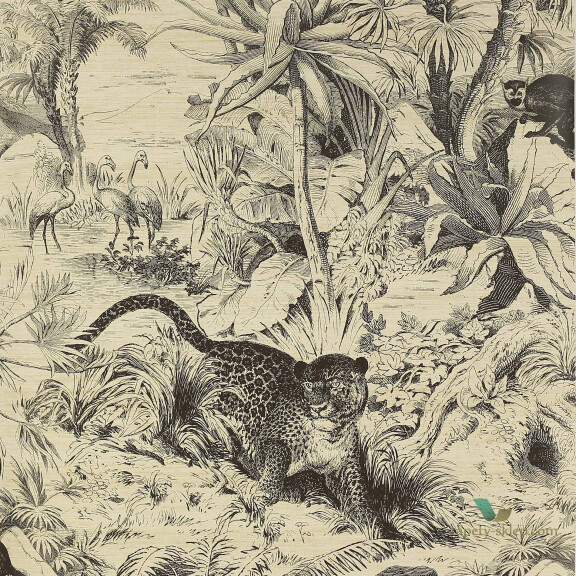Tapeta dżungla Manuel Canovas 03093-01 Salvator Papier Peints VOL.7
