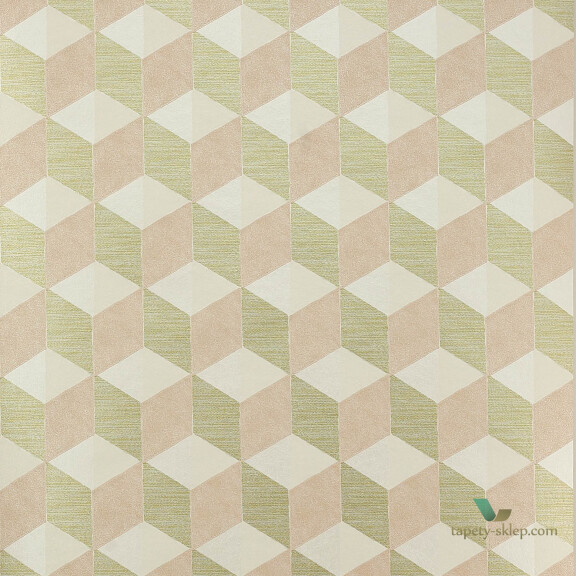 Tapeta kubiki 3D Manuel Canovas 03098-03 Vallauris Papier Peints VOL.7