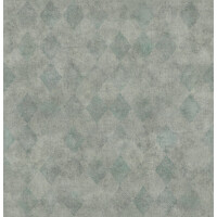 Tapeta romby Rebel Walls R18521 Small Painted Diamonds Fancy Green Pops