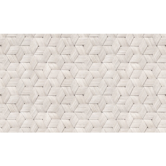 Tapeta plecionka Rebel Walls R18538 Small Birch Bark Braids Snow White Pops