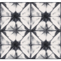 Tapeta retro Rebel Walls R18540 Tie Dye Kaleidoscope Dark Blue Pops