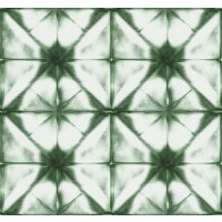Tapeta retro Rebel Walls R18543 Tie Dye Kaleidoscope Green Pops