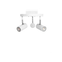 Lampa sufitowa ryflowane tuby Hubble 3 White 463308 Globen