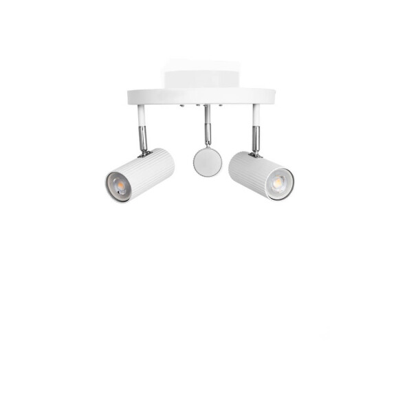 Lampa sufitowa ryflowane tuby Hubble 3 White 463308 Globen