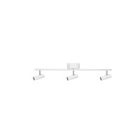 Lampa sufitowa listwa ryflowane tuby Hubble 3 Long White 483308 Globen