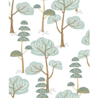 Tapeta drzewa Khroma HAP102 TREES JADE Be Happy