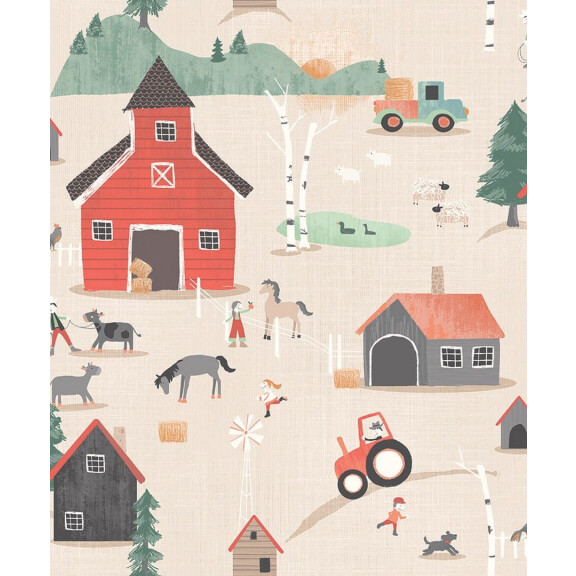 Tapeta farma Khroma HAP402 FARM CORAL Be Happy