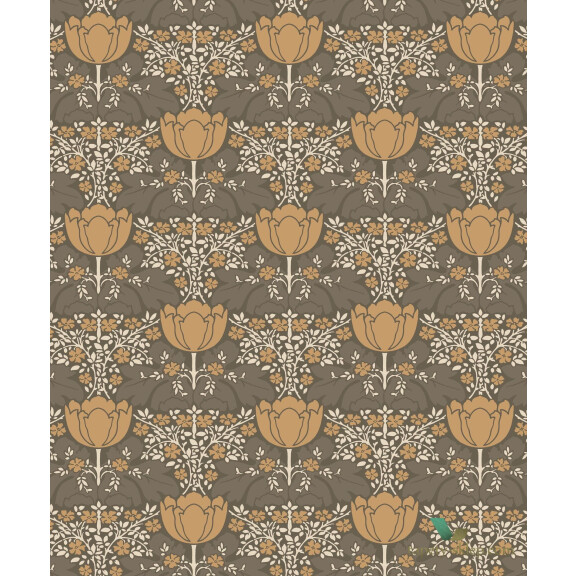 Tapeta kwiaty w stylu retro Casadeco BEEP82232439 Fox Trot Belle Epoque