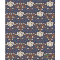 Tapeta kwiaty w stylu retro Casadeco BEEP82236401 Fox Trot Belle Epoque