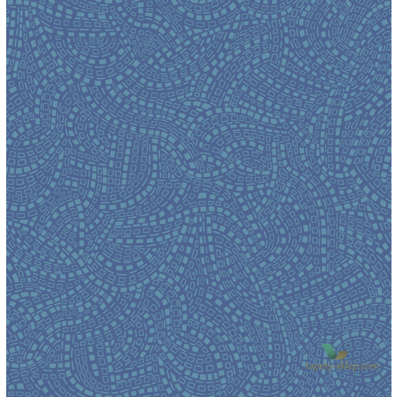 Tapeta 1838 Wallcoverings 1905-127-02 Mosaic Azure Capri