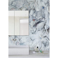 Tapeta Wall&Deco WET_CO1801 COQUILLAGES WET SYSTEM 2018
