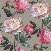 Tapeta kwiaty piwonii Decoprint EE22537 Flowers Essentials