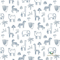 Tapeta Harlequin 112630 Funky Jungle Book Of Little Treasures