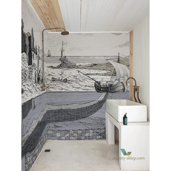 Tapeta Wall&Deco WET_MO1801 MOBILIS-IN-MOBILI WET SYSTEM 2018
