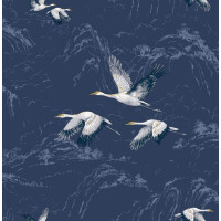 Tapeta żurawie Laura Ashley 114894 Animalia Volume II