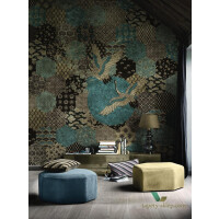 Tapeta Inkiostro Bianco KIOTO INKTWBS1801 GoldenWall