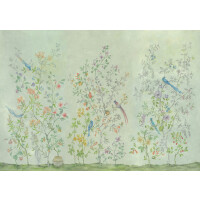 Mural Coordonne 8800121 Tea Garden Metamorphosis