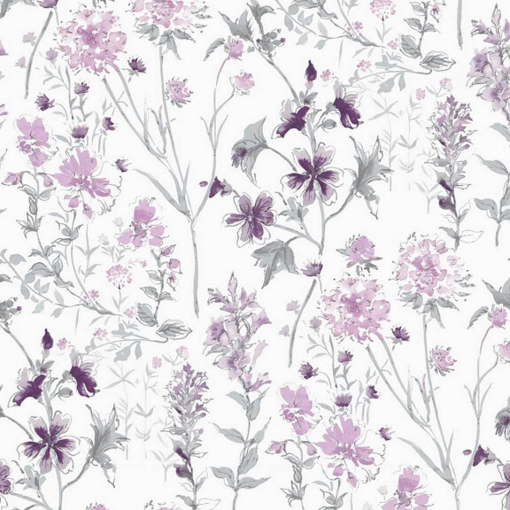 Tapeta polne kwiaty Laura Ashley 113362 Wild Meadow Volume I