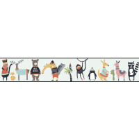 Border ze zwierzętami Marburg 45876 Kids Walls Little Adventures