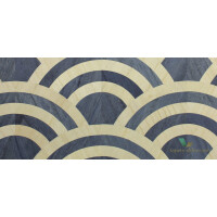 Tapeta Wachlarze Arte Moooi MO3043 Lucky O'S Tokyo Blue