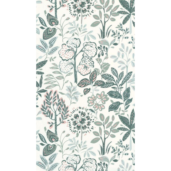 Tapeta kwiaty i liście kwiaty Caselio ETL103117000 Louise Essentiel