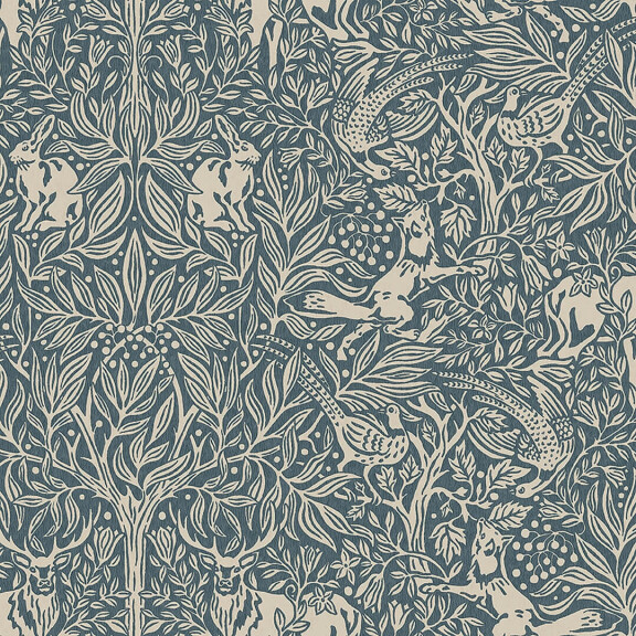 Tapeta leśne zwierzęta Boras Tapeter Under the Elder Tree 2047 Special Edition Forest