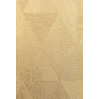 Tapeta geometryczna romby złota folia metaliczna Casamance 75802752 Iquira Textures Metalliques