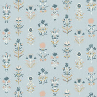 Tapeta kwiaty retro Caselio BOM103176355 Charmes Boheme