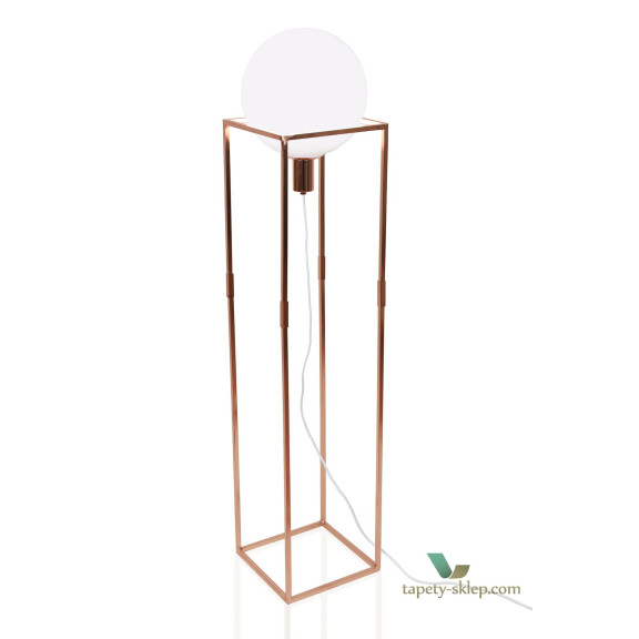 Lampa stojąca Cube Copper 601076 Globen